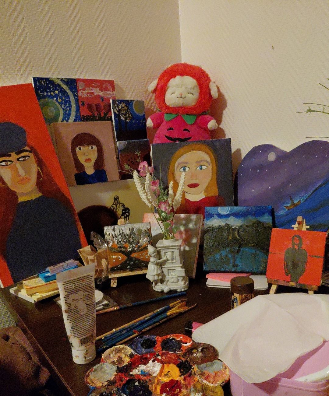 Learning to paint – journal entry