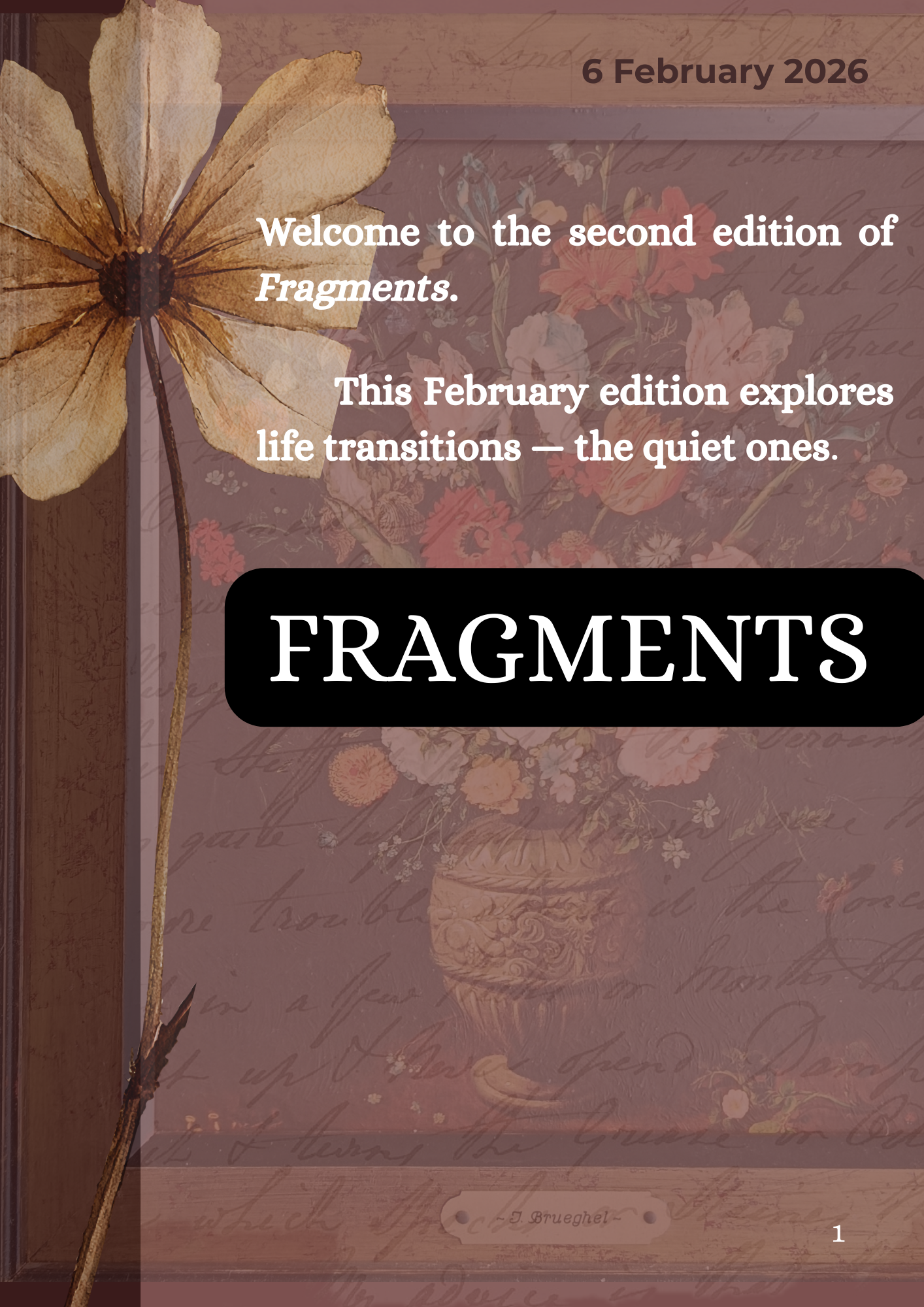 Fragments · February Edition